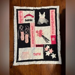 Ballet Themed Quilted Wall Hanging or Comforter - Pattern by Bobbi G. Designs